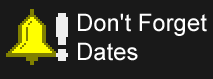 Don't Forget Dates